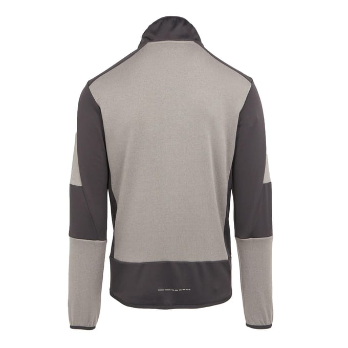 Regatta E-Volve gebreide stretch midlayer voor volwassenen (Mineraalgrijs/antraciet)
