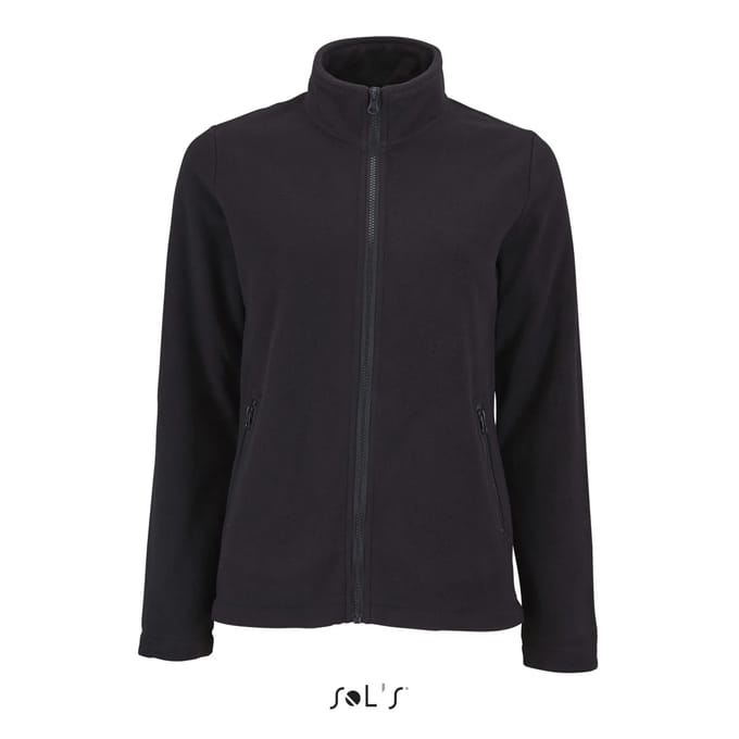 SOL'S Women´s Plain Fleece Jacket Norman L02094 - Black - S