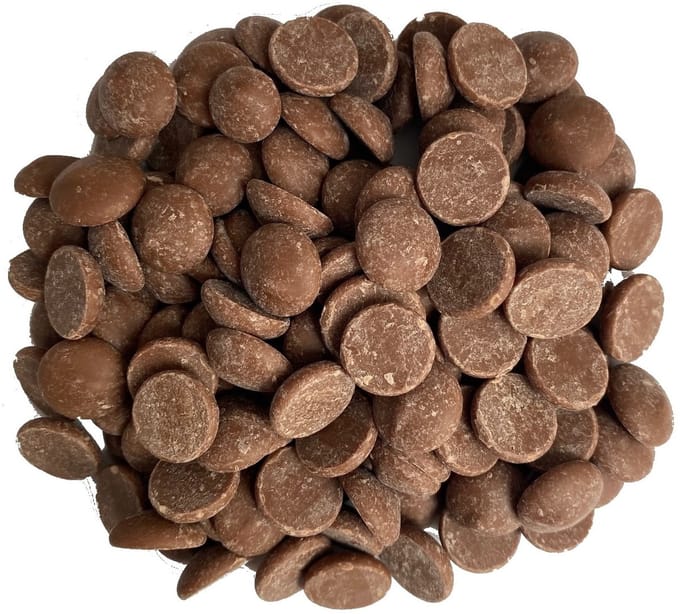 De Kruidenbaron - Chocolade druppels melk Callebaut - zak 1 kilo
