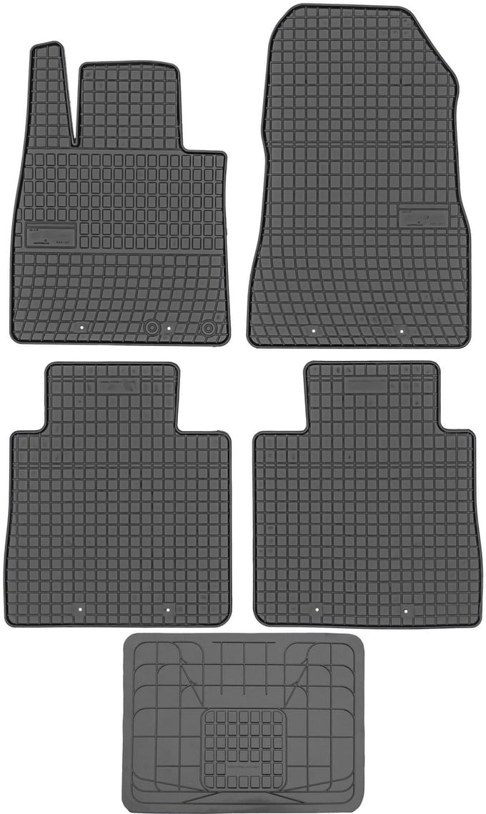 Max-Dywanik Frogum - Auto Vloermatten - Nissan Note II - 2013 - Zonder Stoppers