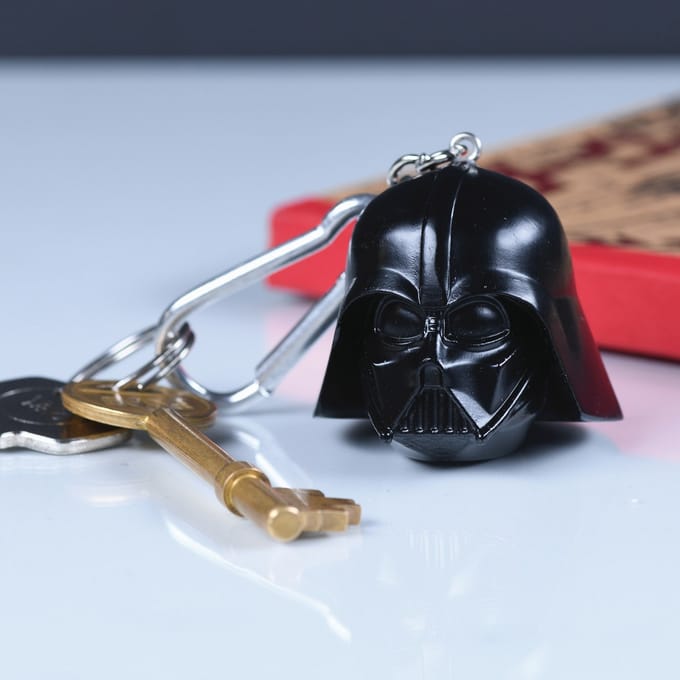 Star Wars Darth Vader 3D Sleutelhanger (Zwart)