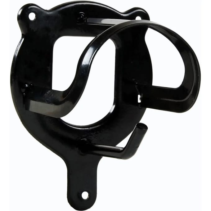 Horka - Hoofdstelhanger - Metaal - 13 X 10 Cm - Zwart