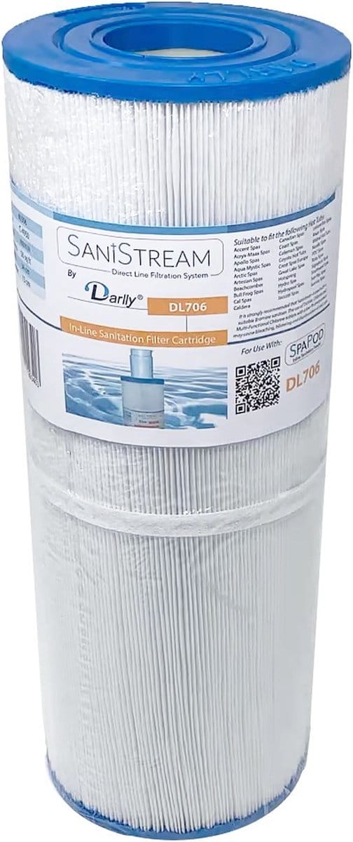Darlly SaniStream Spa Filter DL706 / 40506 / C-4950