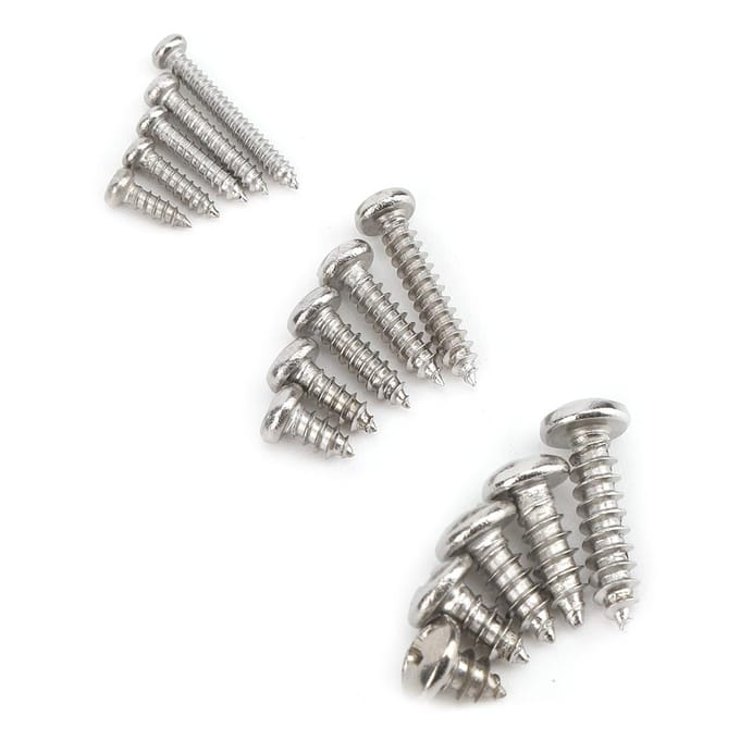 500 stuks M2 M3 M4 Assortimentsschroevenset Roestvrij Staal Corrosiebestendige Schroevenkit
