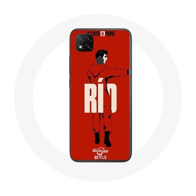 Coque Xiaomi Redmi 9C La casa de papel Rio dessin