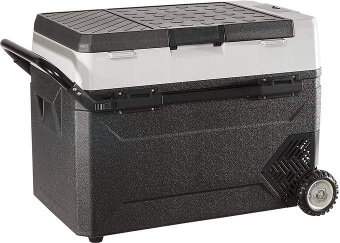 Draagbare Koelkast met Vriesvak 56Qt voor Auto, Twee Zones Compressor