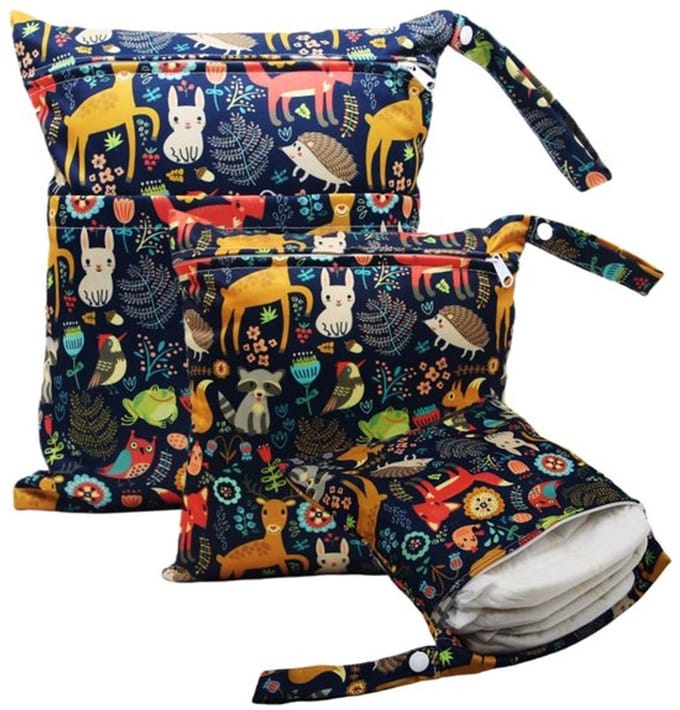Allecto - Wetbag voor kleuterschool - Natte tas - Herbruikbaar en