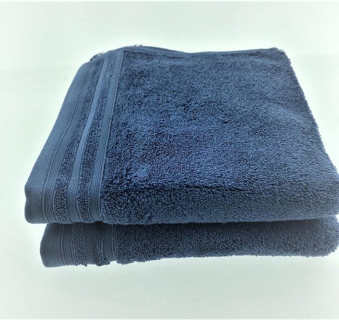 Handdoeken Maui - 2 Stuks - 50cm x 100cm - Blauw