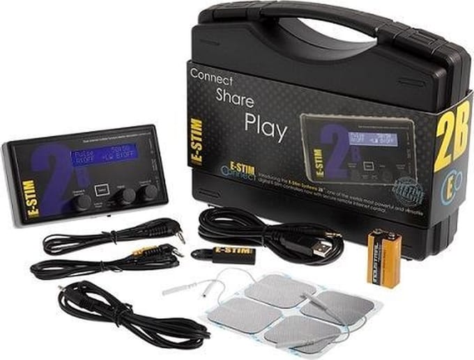 E-Stim Systems - Elektrosex Connect Pack 2B Kit - Electro Powerbox met accessoire-set