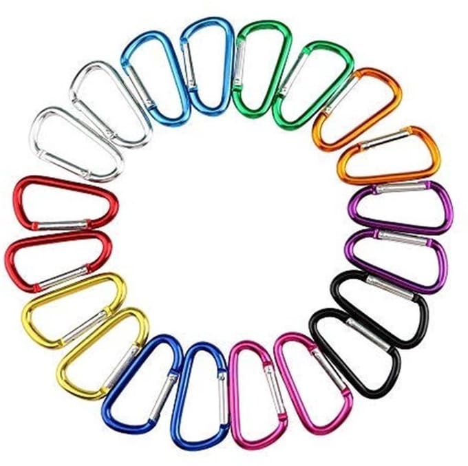 Dailygoody - 20Pcs Aluminium Multifunctionele Vergrendelen