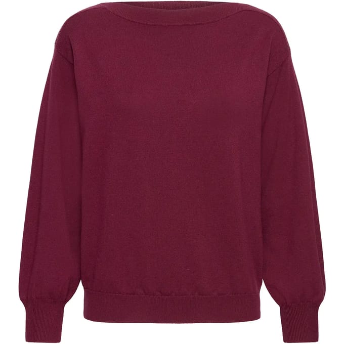 ICHI - IHLULS BOAT NECK LS - Dames - Gebreide truien