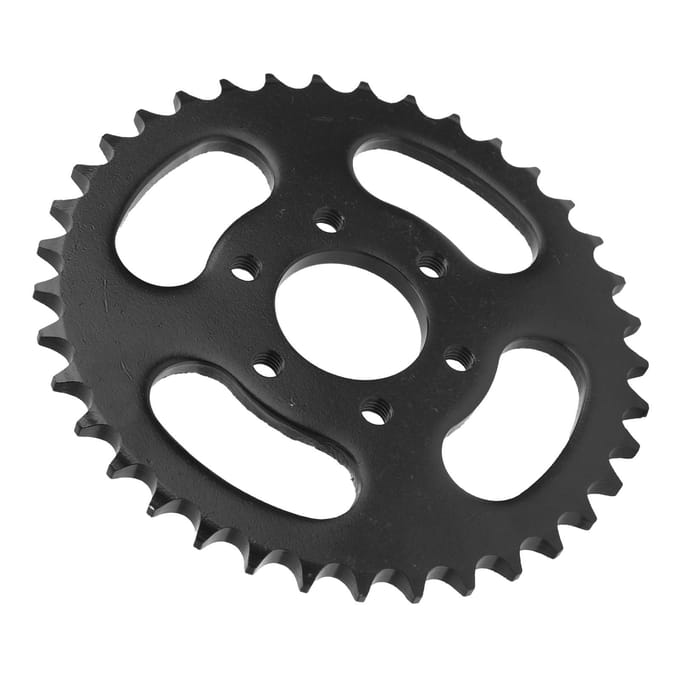 428 40-tands achtertandwiel koolstofstaal duurzaam motorfiets vervangingsaccessoires black