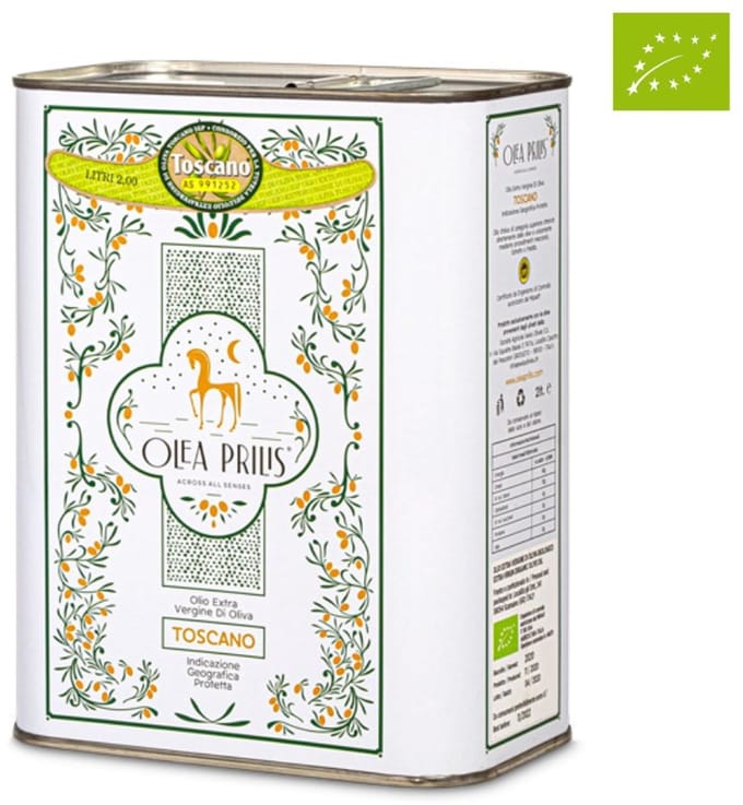 Olea Prilis Toscano IGP BIO – Extra Vierge Olijfolie 2 Liter uit Toscane