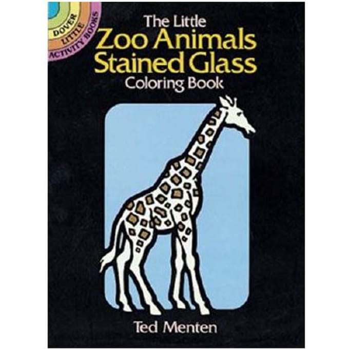 The Little Zoo Animals Stained Glass - Theodore Menton