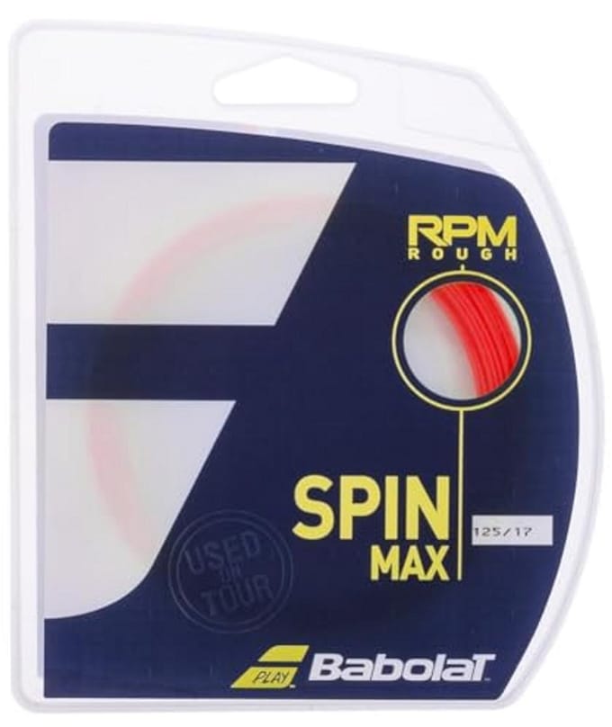 Tennissnaar Set - Monofilament Snaar - Spin en Kracht - Co-polyester Constructie - 12 Meter - Elektrisch Bruin