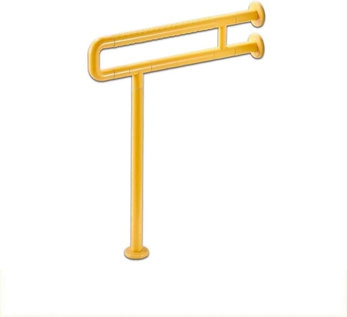 Badkamer Handgrepen - Veiligheid Leuning - Extra Steun - Eenvoudige Installatie - 40 cm - Bruin