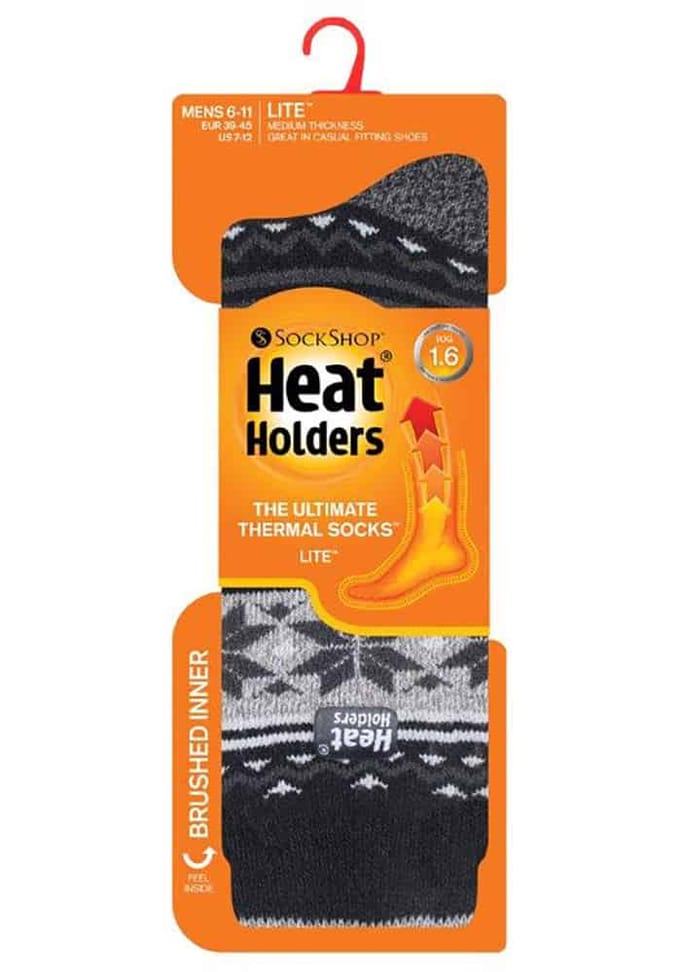 Heat Holders Lite - Dunne thermo herensokken - Crowcroft