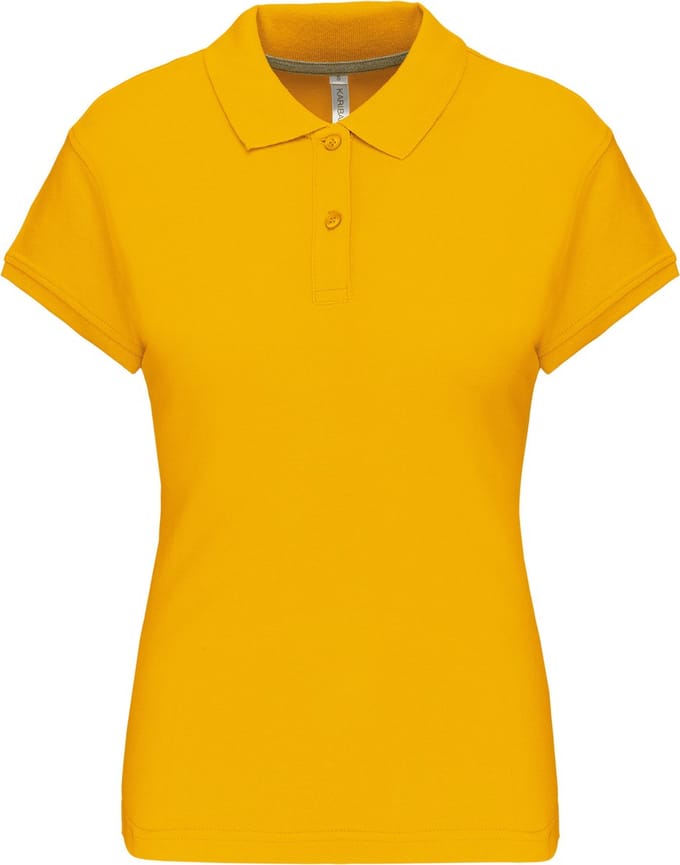 Kariban Damespolo korte mouwen K242 - Yellow - L