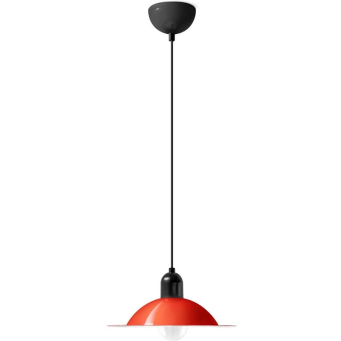 Stilnovo Lampiatta LED hanglamp, Ø 28 cm, koraal