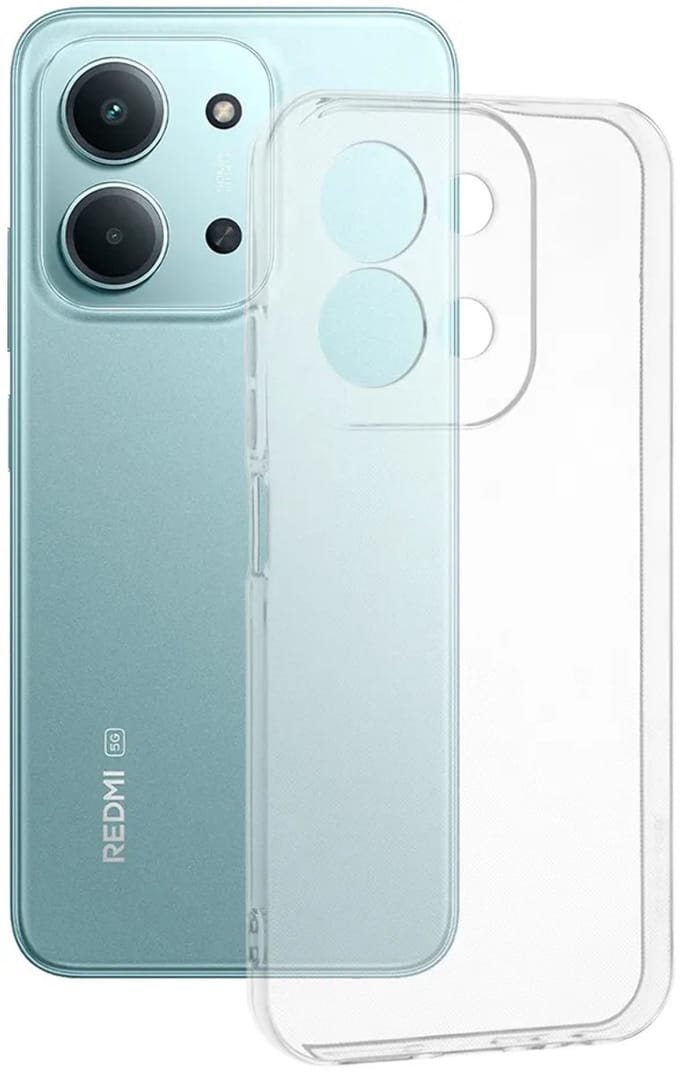 Hoesje geschikt voor Xiaomi Redmi 15C / Xiaomi Poco C85 - Techsuit Clear Silicone Back Cover - Transparant