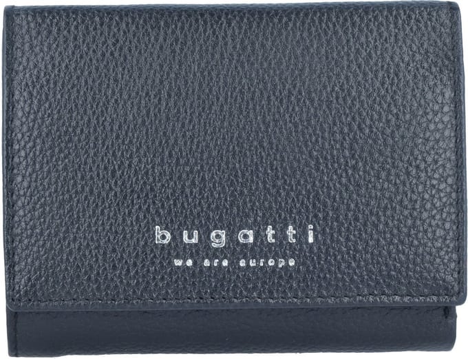 Bugatti Linda Portemonnee Leer 12 cm - Dames - Horizontaal - schwarz