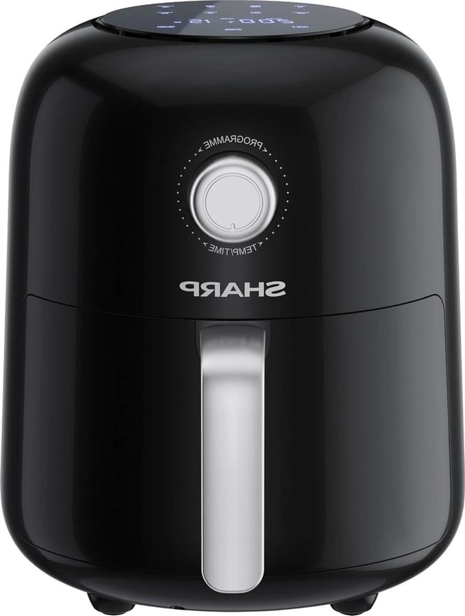 Heteluchtfriteuse - Airfryer - Gezond Frituren - 8 Programma's - 4 Liter - Zwart