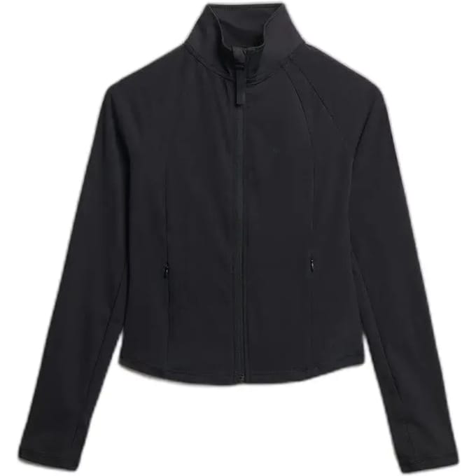 Superdry Studios Aansluitend Trainingsjack Black Grootte: 34