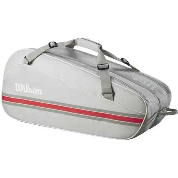 Tas voor 6 tennisrackets Wilson Team 2025