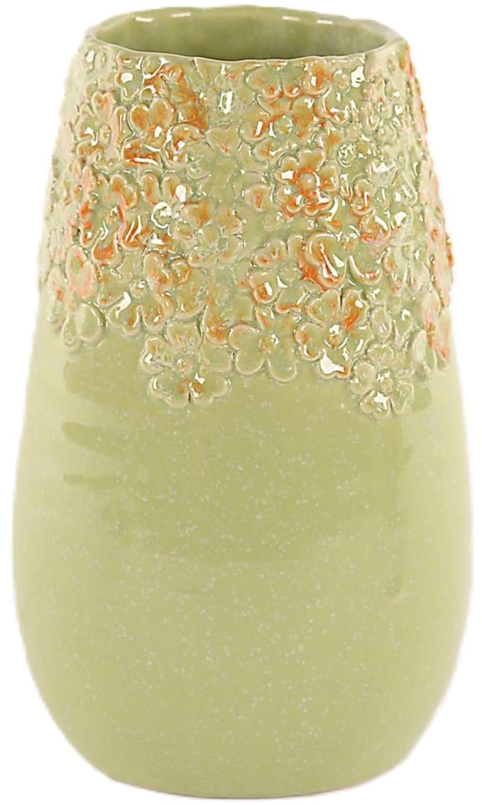 Rasteli Bloempot Groen D 16.5 cm H 26.5 cm