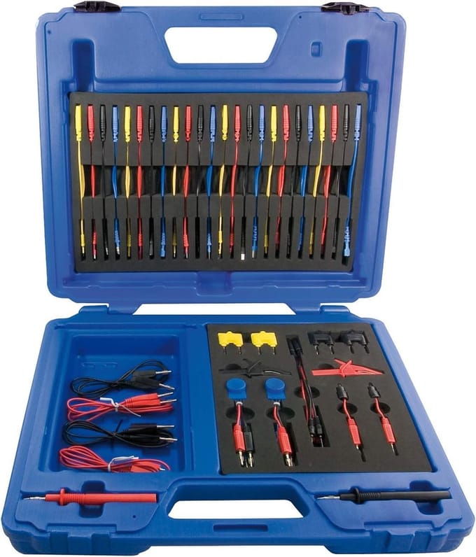 SW-Stahl 32225L meetkabelset, 92-delig, universeel