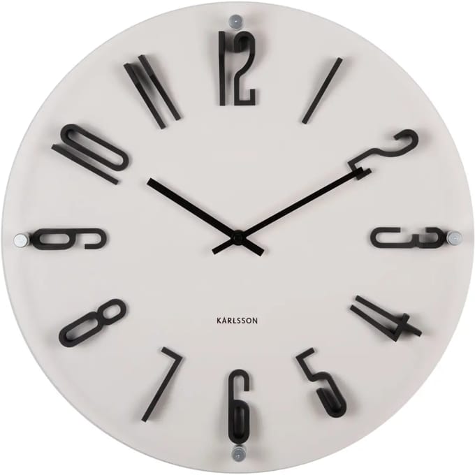 Wandklok Karlsson Esencia Elevated