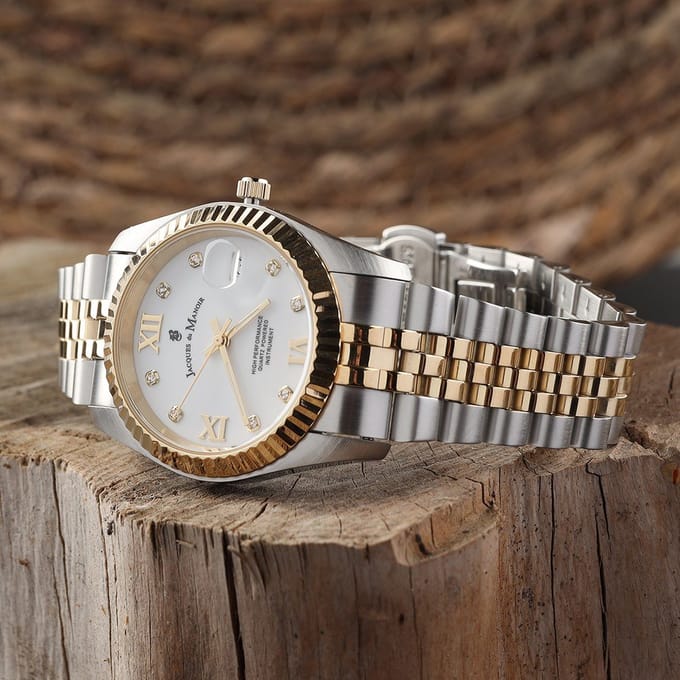 Jacques du Manoir - Inspiration Roman - JWL01305 - Dames - Horloge - Ø34