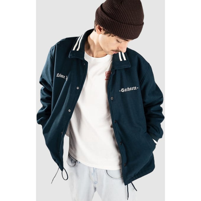 Carhartt WIP Wool Coach Jas groen