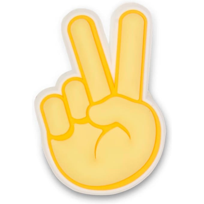 Crocs - Peace Hand Sign Jibbitz - Schoenaccessoire
