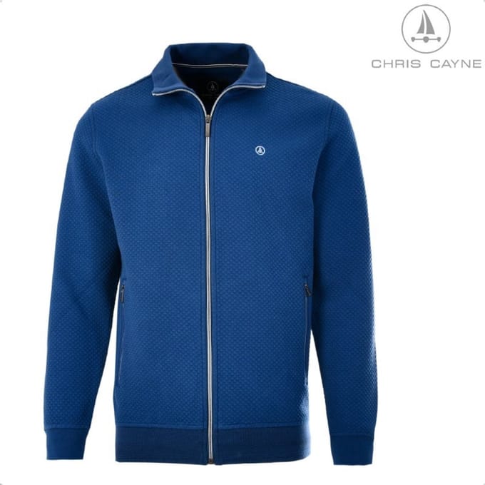 Chris Cayne herenvest - 3XL - ritssluiting - steekzakken met ritsen - structuur - jersey