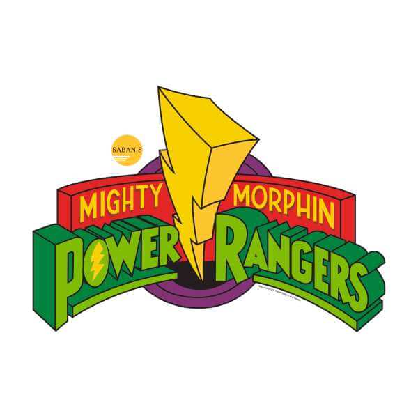 Power Rangers Power Rangers Tote Men's T-Shirt - Wit - L - Wit