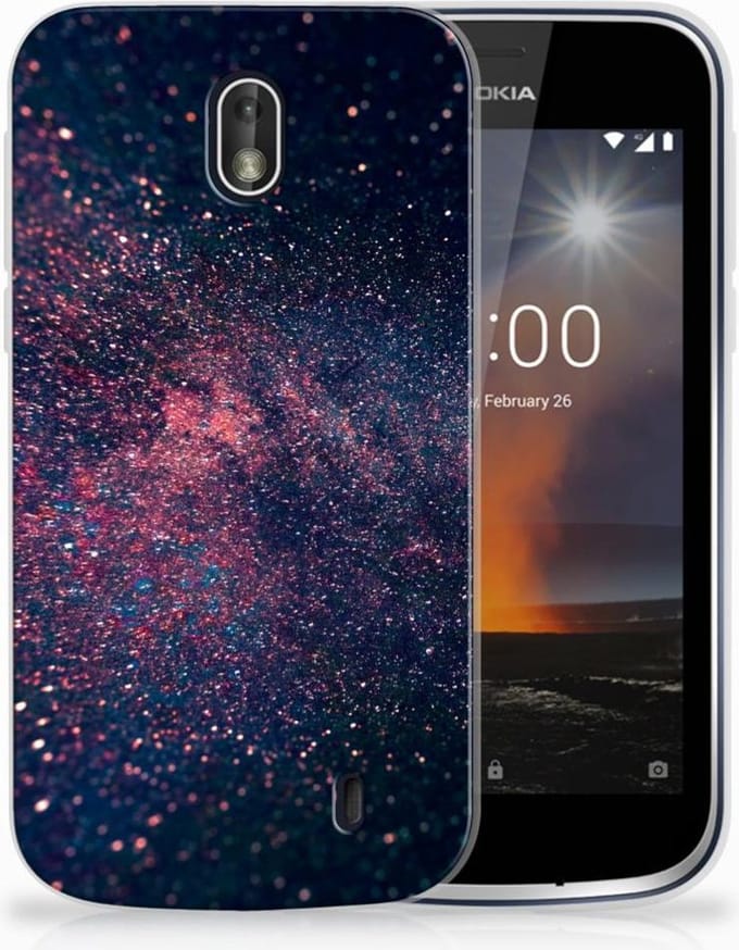 Nokia 1 TPU Hoesje Stars