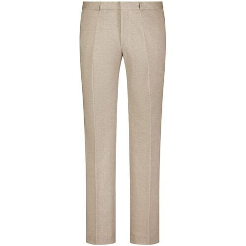 Roy Robson Broek Relaxed Casual Suit Trousers Zand / male