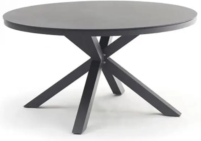 Tuintafel - Liam - Ø140 cm - Keramisch Glas - The Outsider