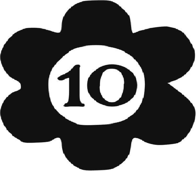 Containersticker Bloem