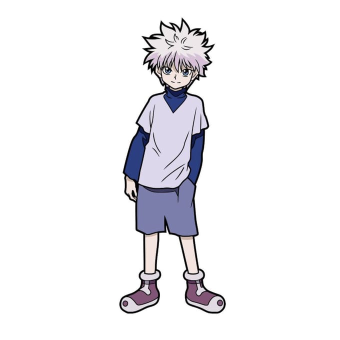 FiGPiN Hunter X Hunter Killua 3  Enamel Pin #705