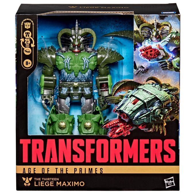 Hasbro Transformers Age of the Primes Leader Class Action Figure The Thirteen: Liege Maximo 22 cm Action Figuur