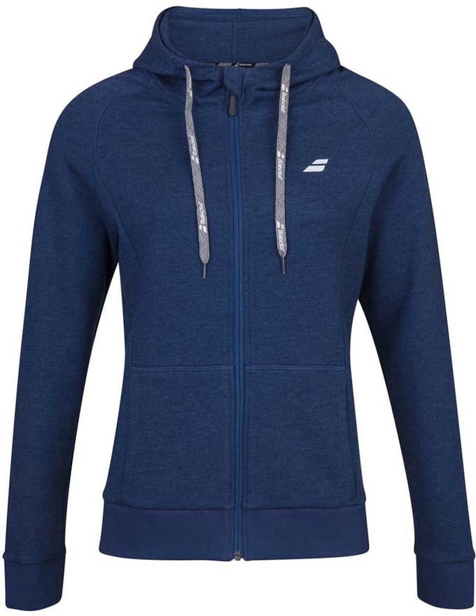 Babolat Exercise Full Zip Hoody - Sporttruien - Dark Blue - Vrouwen