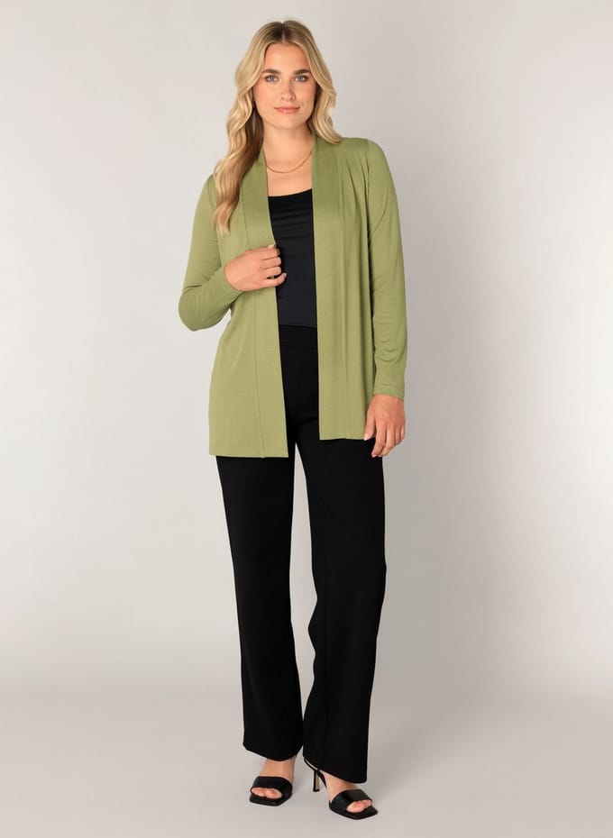 BASE LEVEL Yayla Vest - Green - maat 42