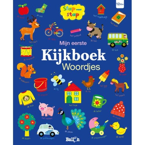 Mijn Eerste Kijkboek Woordjes - Stap Voor Stap