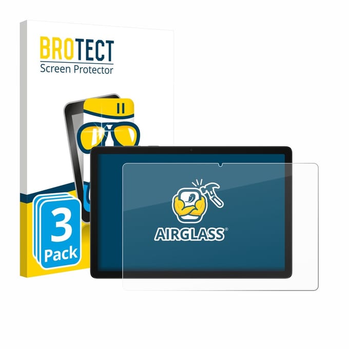 Screenprotector 3 Stuks voor Samsung Galaxy Tab A11 Plus 5G 11" Enterprise Edition Beschermglas transparant