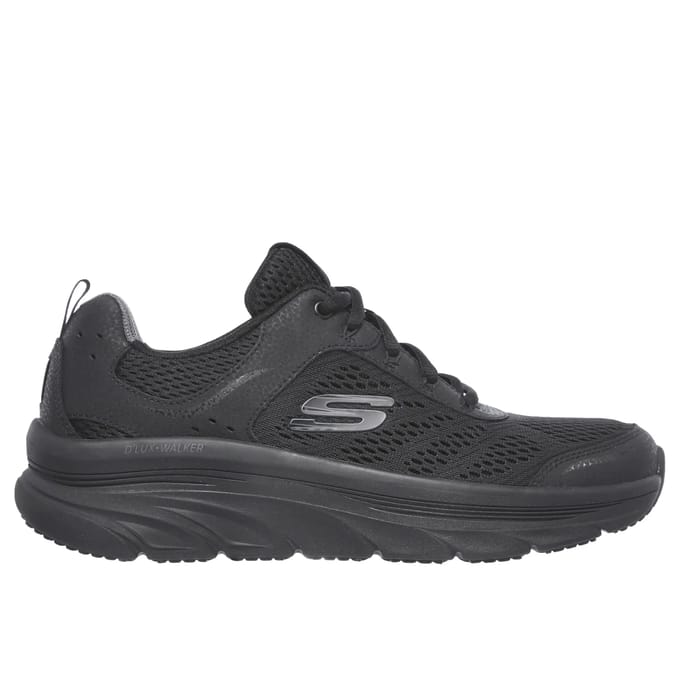 Skechers D'Lux Walker Heren Sneakers - Black - Maat 45