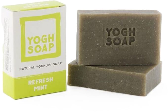 Yogh soap - refresh mint - zeep - munt - zeepblok - 100g