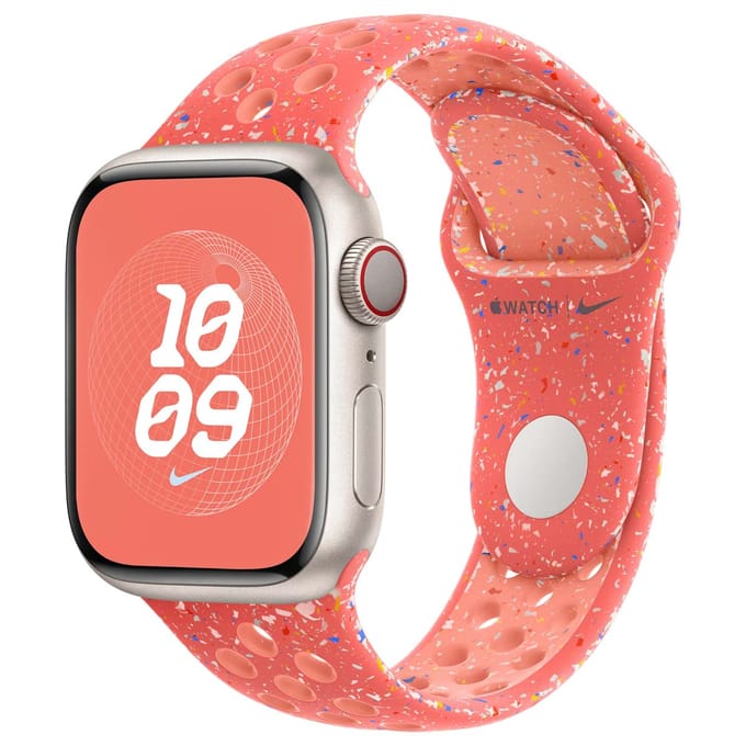 Nike Sport Band voor de Apple Watch | 38/40/41/42 mm - Maat S/M - Magic Ember