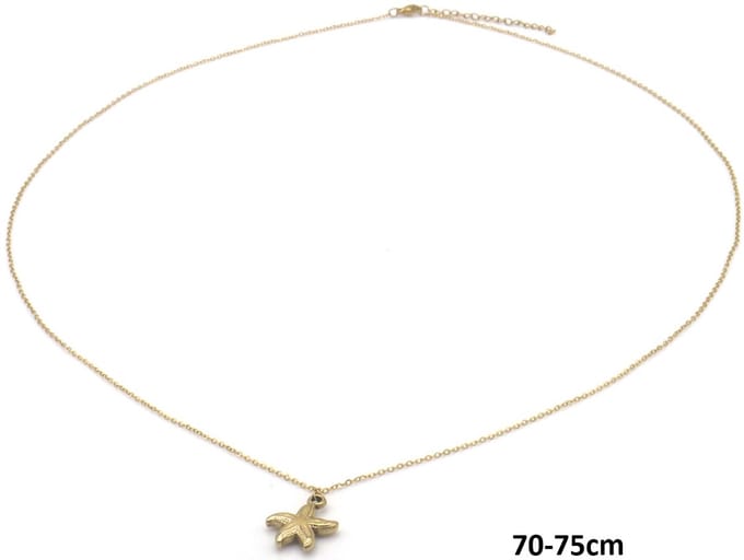 Ketting Zeester – RVS – 75cm